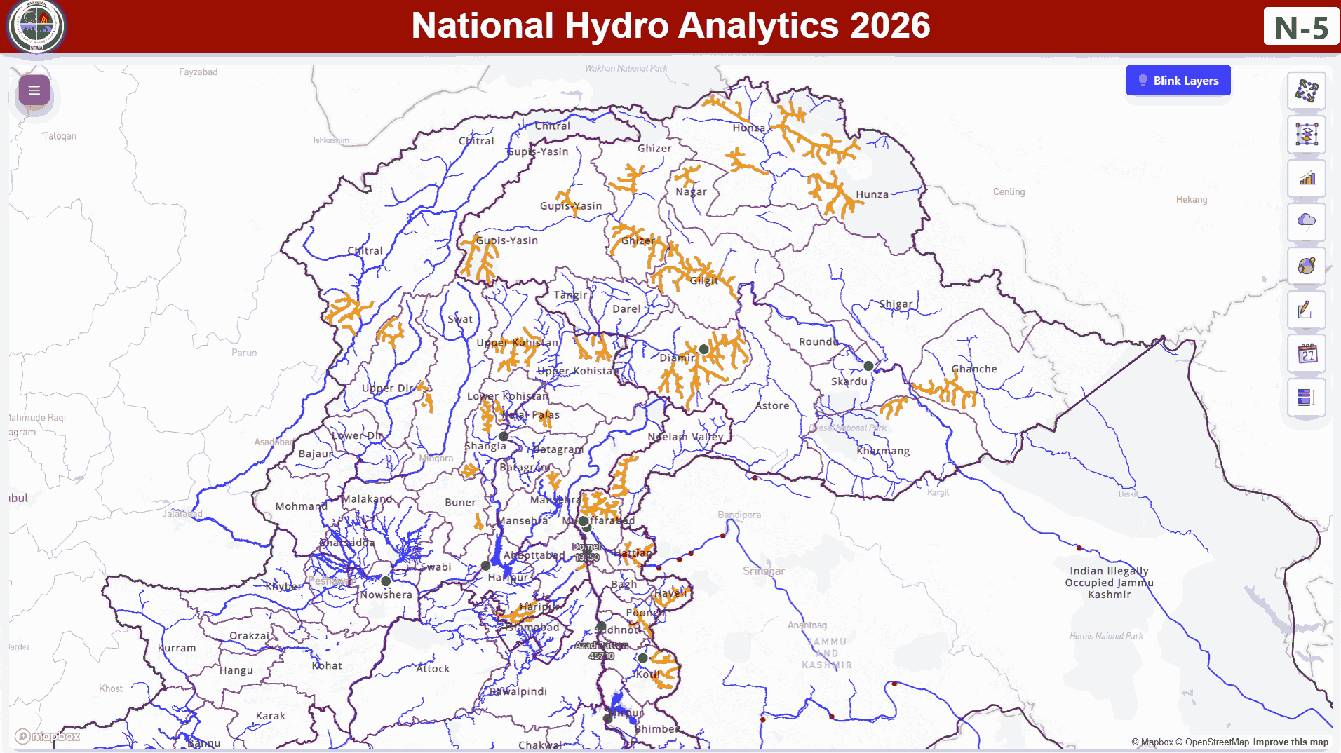 Flash Flood Risk in KP, Balochistan, GB & AJK