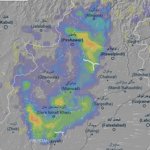 Rainfall Alert KPK