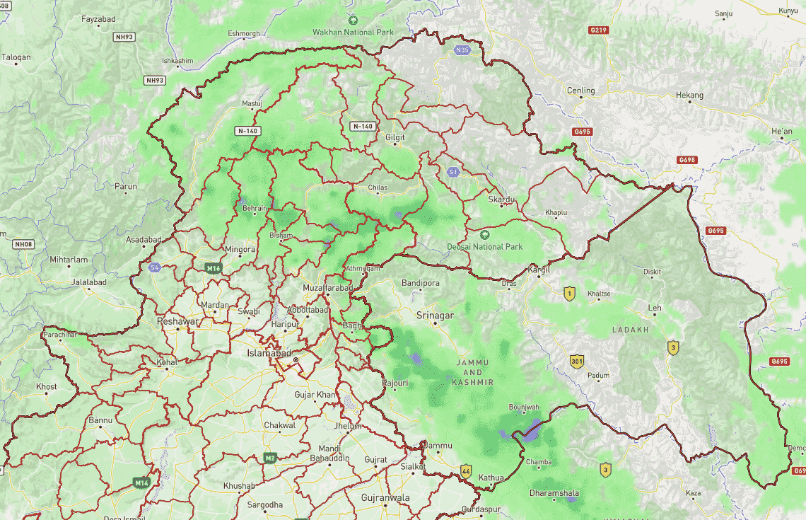 Flash Flood Alert – Pothohar region, Khyber Pakhtunkhwa (KPK) & Azad Jammu & Kashmir (AJ&K)