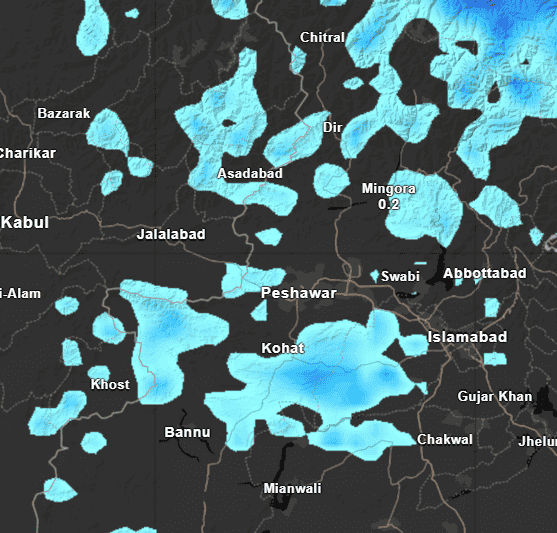 Rainfall Alert KPK