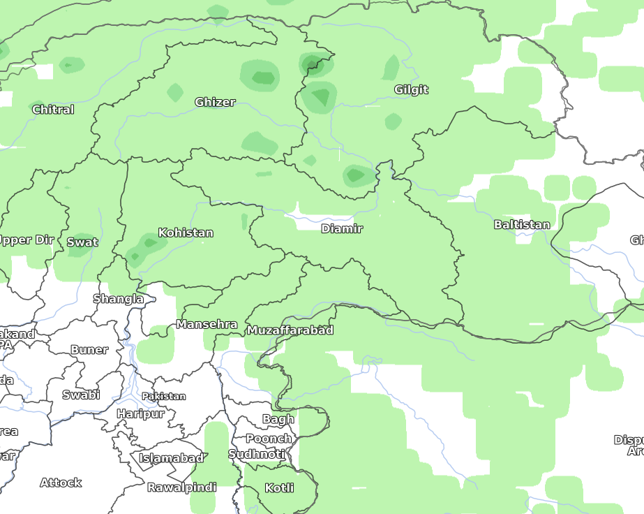 Rainfall Alert GB & AJK