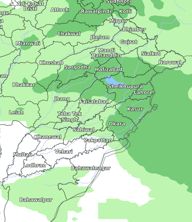 Rainfall Alert Punjab