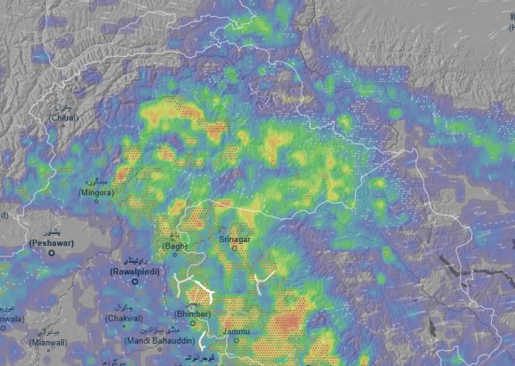 Rain Alert GB and AJK