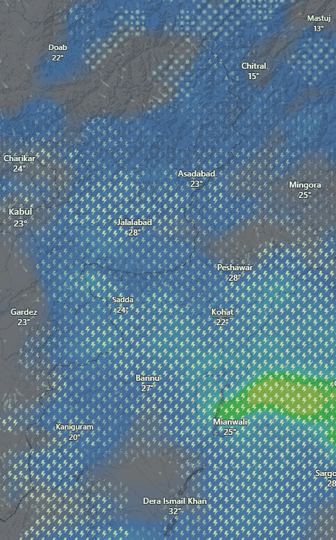 Rainfall Alert KPK