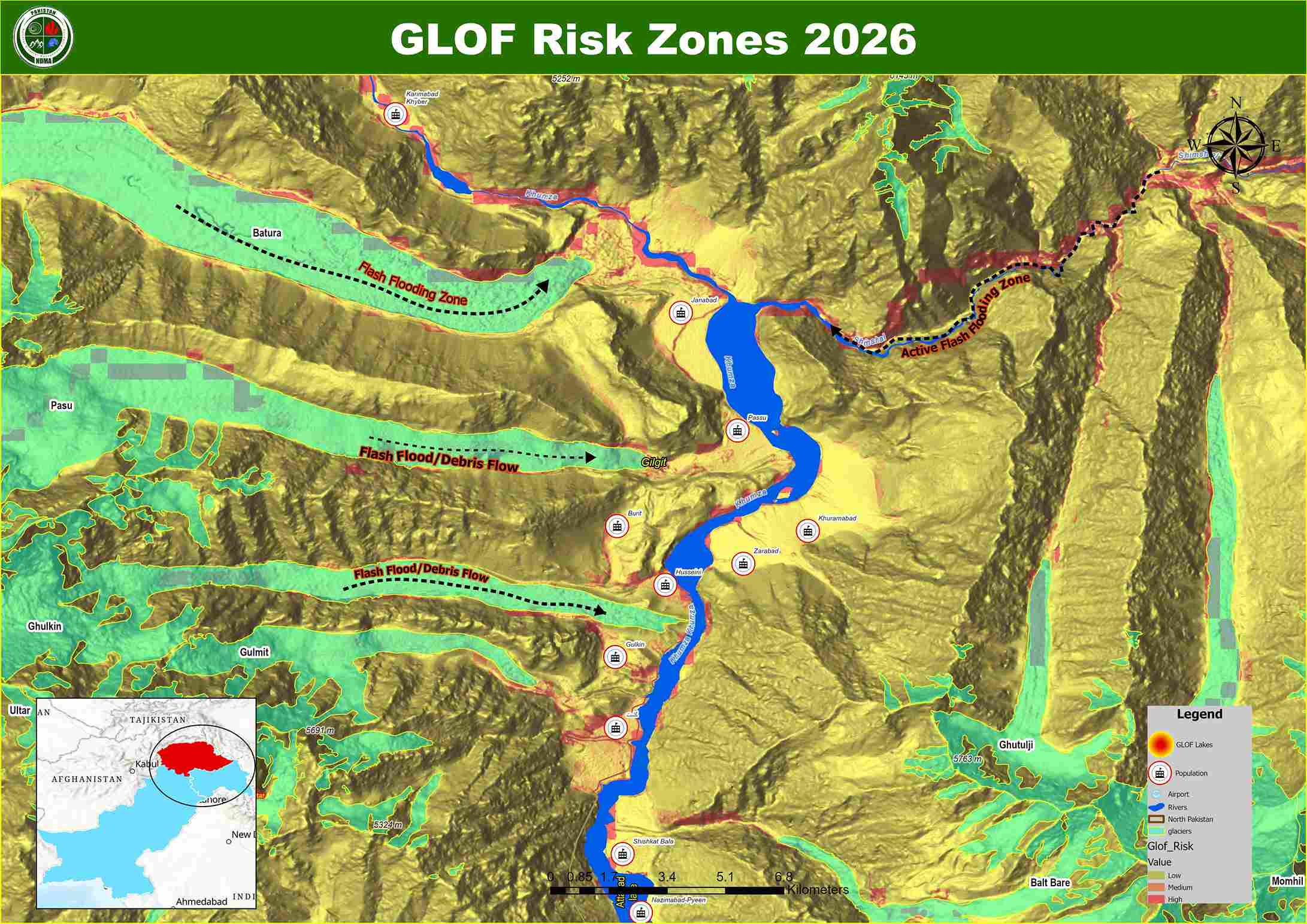 GLOF/Flash Flood/ Debris Flow/- Gulkin (July 01 to 07, 2026)