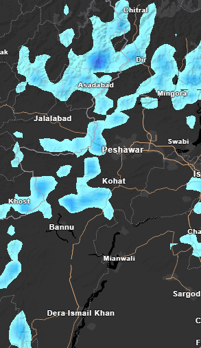 Rainfall Alert KPK