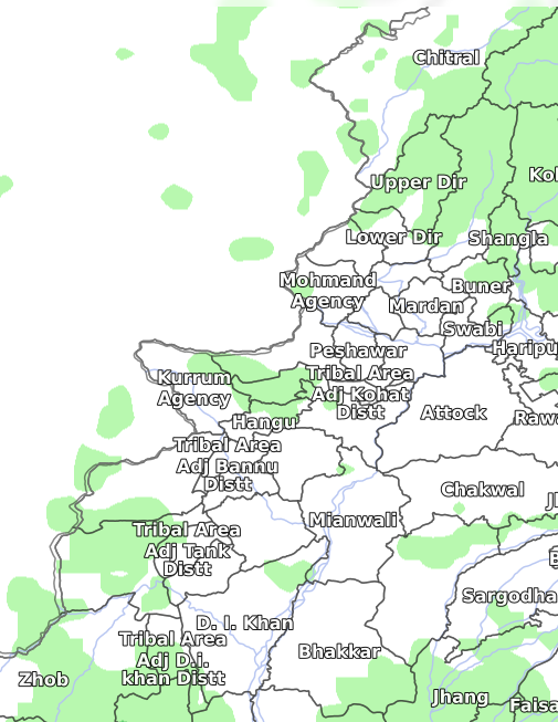 Rainfall Alert KPK