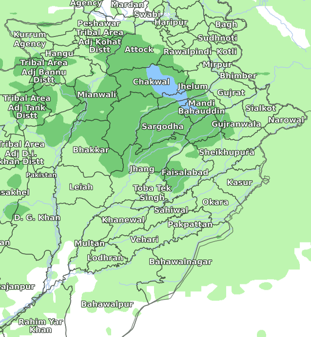 Rainfall Alert Punjab