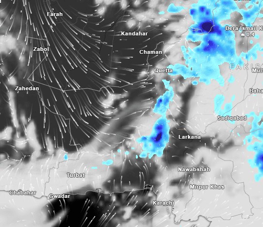 Rainfall Alert Balochistan