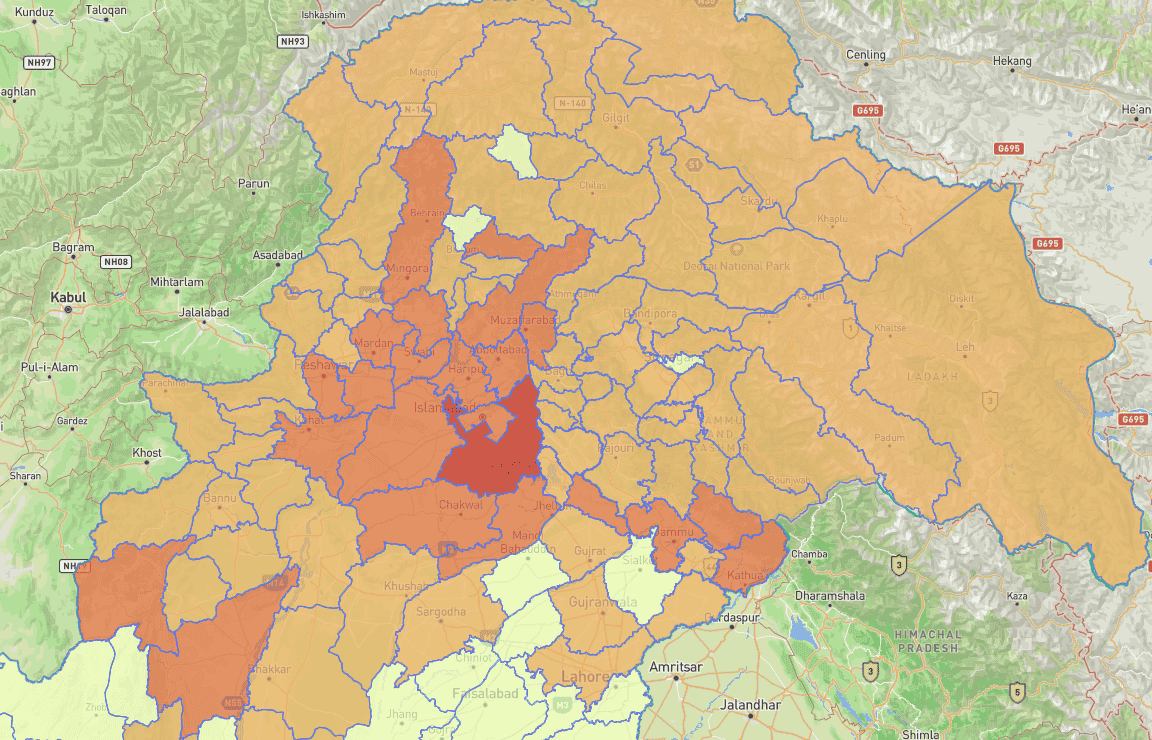 Convective Activity Alert (Potohar Region & Upper KP)