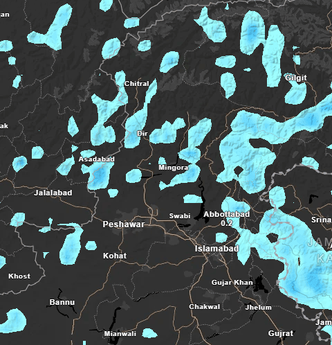Rainfall Alert KPK