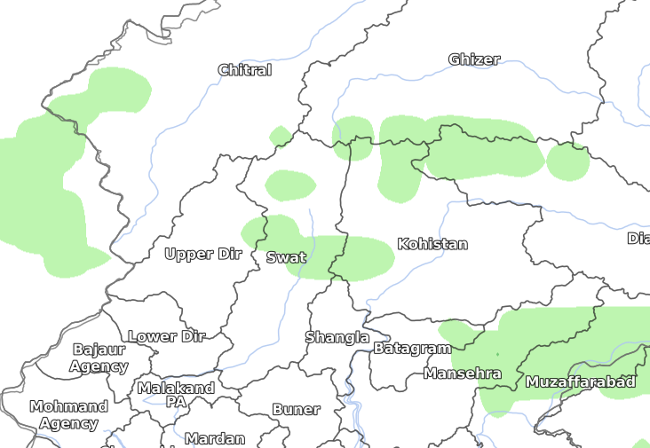 Rainfall Alert KPK