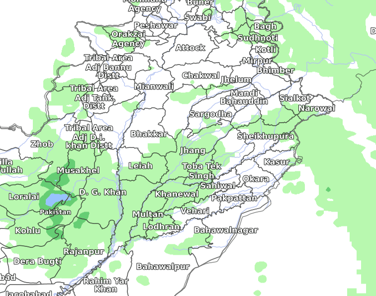 Rainfall Alert Punjab