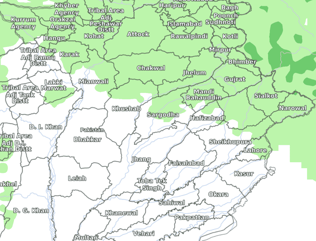 Rainfall Alert Punjab