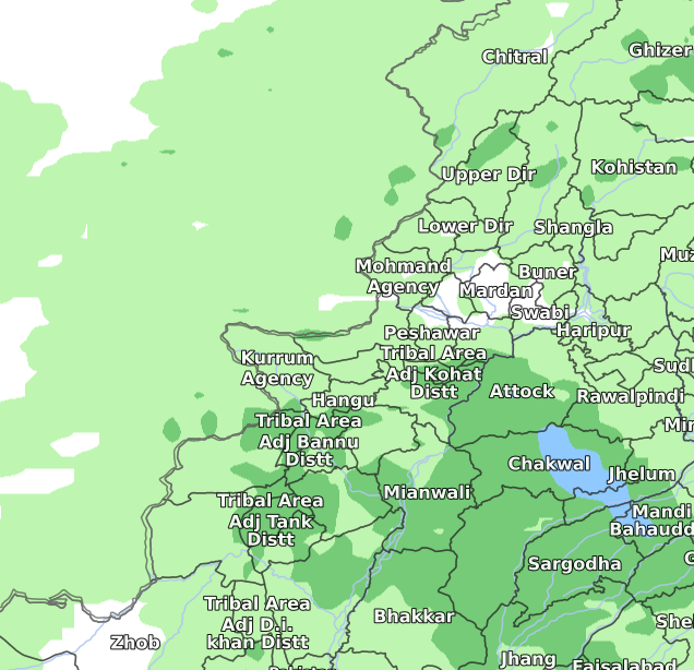 Rainfall Alert KPK