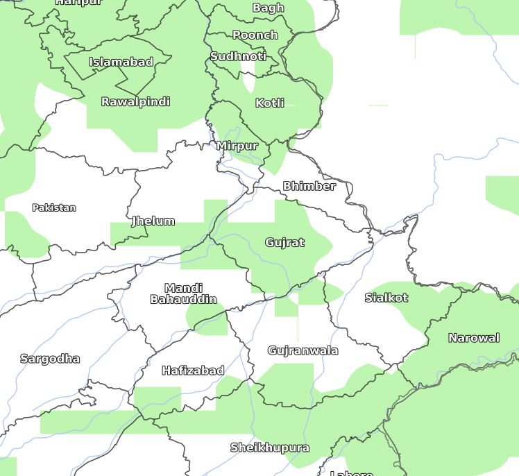 Rainfall Alert (Pothohar Region)