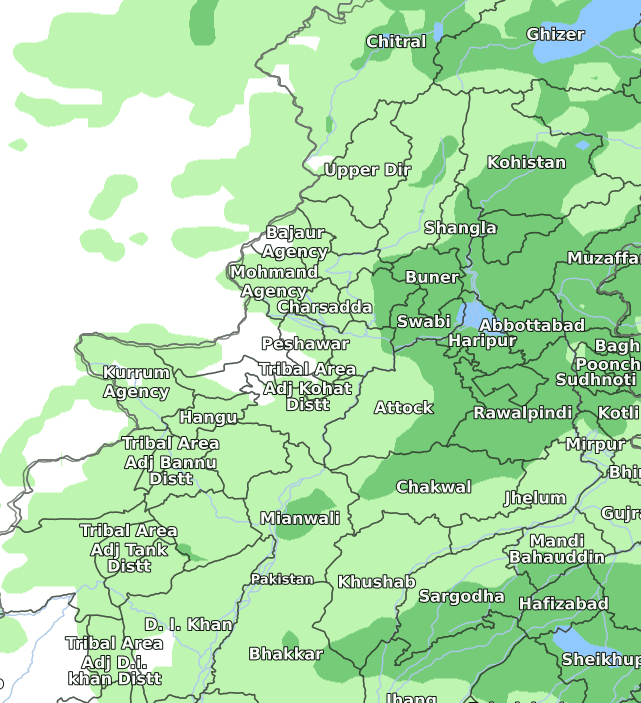 Rainfall Alert KPK
