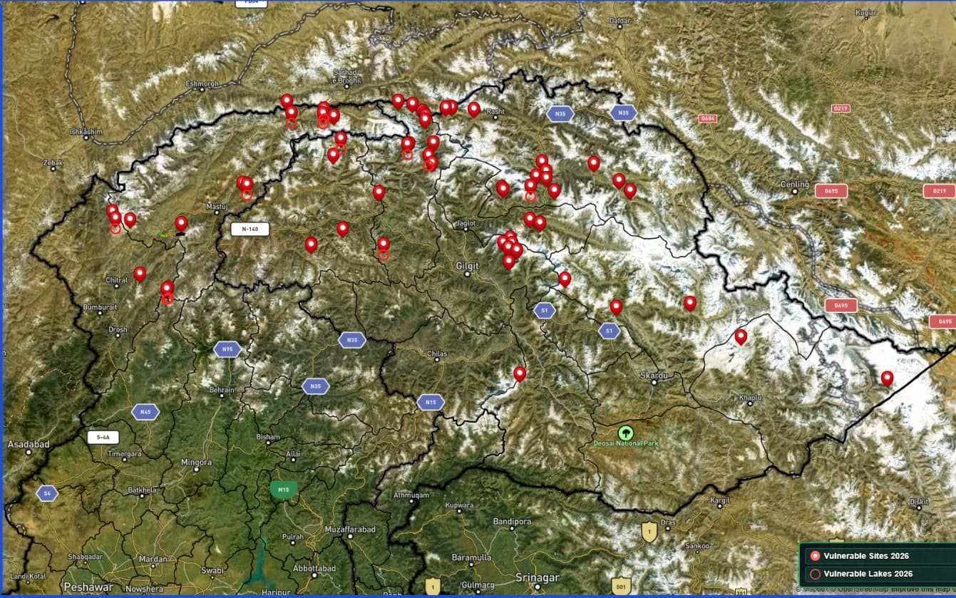 GLOF/Flash Floods/Debris Flow (8th Aug, 2026 to 10th Aug, 2026) (Northern Areas)