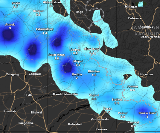 Rainfall Alert Punjab