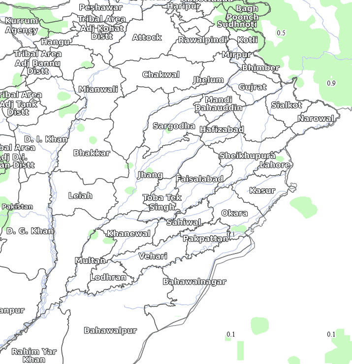 Rainfall Alert Punjab