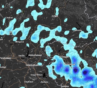 Rainfall Alert GB and AJK