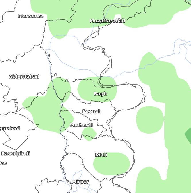 Rainfall Alert AJK