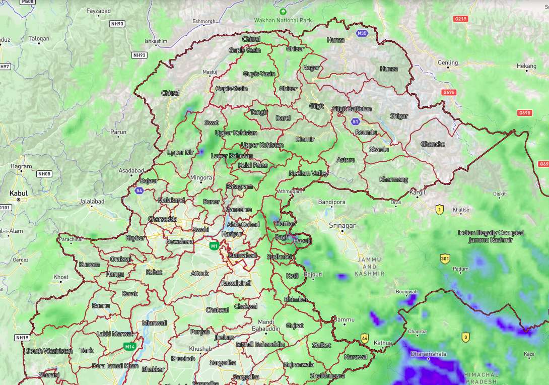 Flash Flood GB, KP and AJK